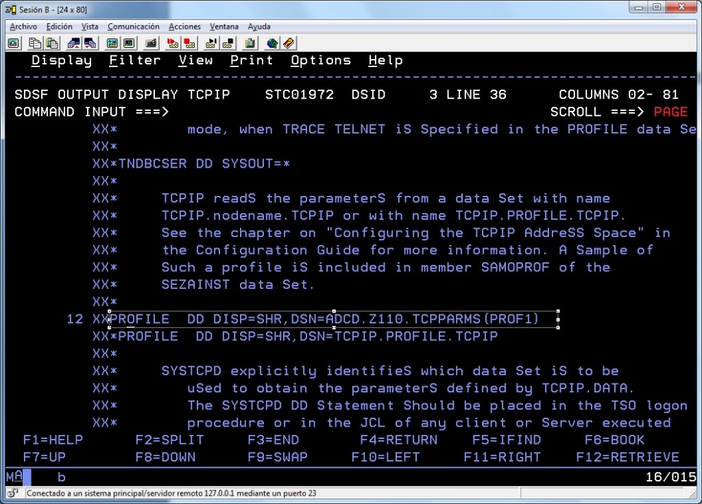 Dataset del PROFILE